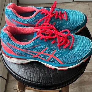 Sky blue and pink  ASIC Athletic Sneakers